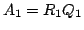 $\displaystyle A_1 = R_1Q_1$