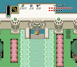 Another screenshot: The Hyrule Palace