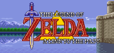 Zelda's title screen logo