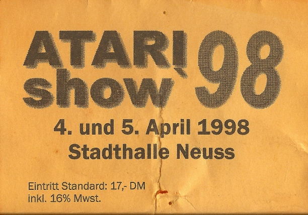 Atari Fair April 1998